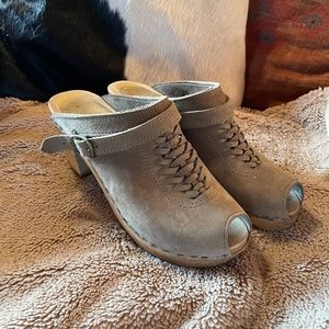 No.6 Peep-toe Clogs 39